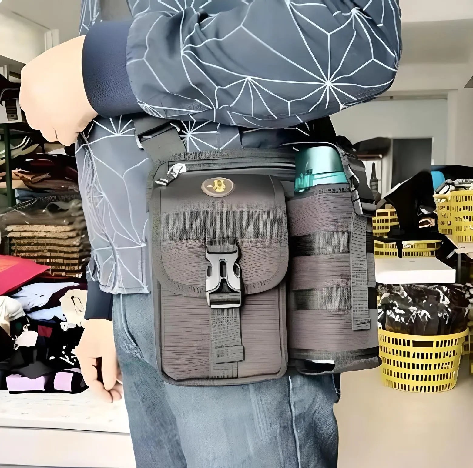 Adventurer | Bottle Carrier Crossbody Bag