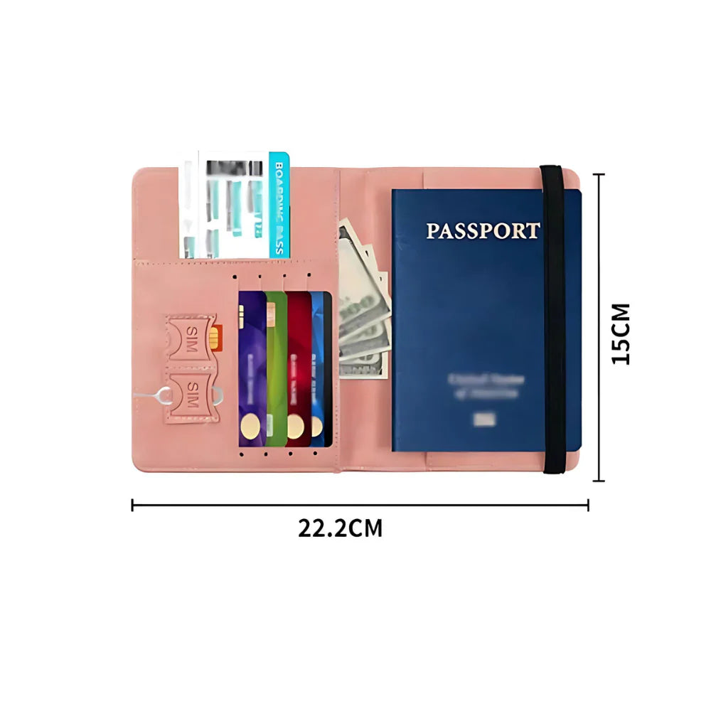 Dimensions of RFID Passport Holder