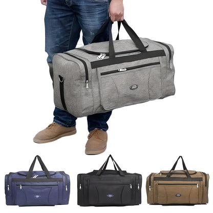 Men's Multi-Compartment Sports Duffle Bag