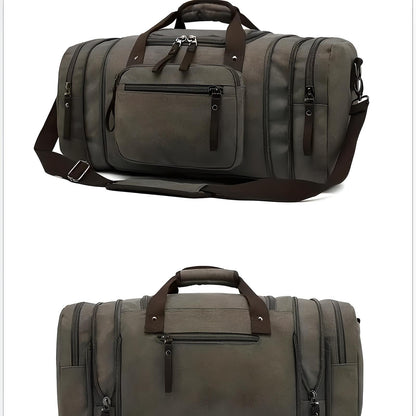 Multi-Compartment Men's Duffle Bag