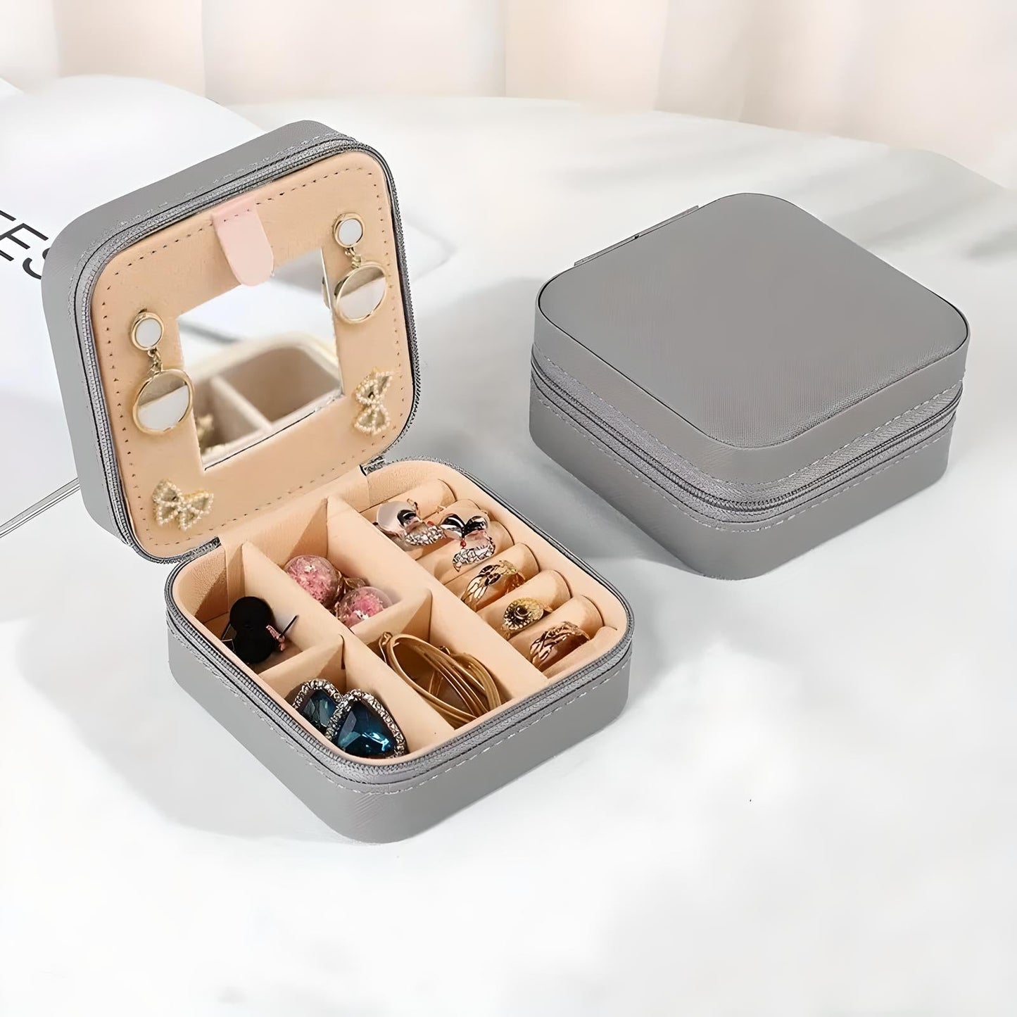 Eva | Minimalist Travel Jewellery Box