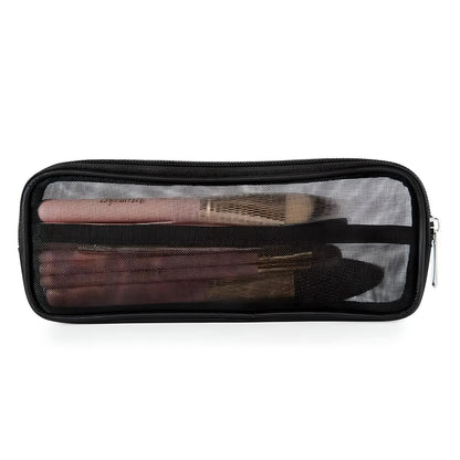 Ivy | Mesh Makeup Brush Bag