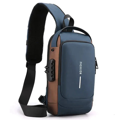 Anti-Theft Crossbody Charging Bag