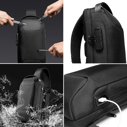 Anti-Theft Crossbody Charging Bag