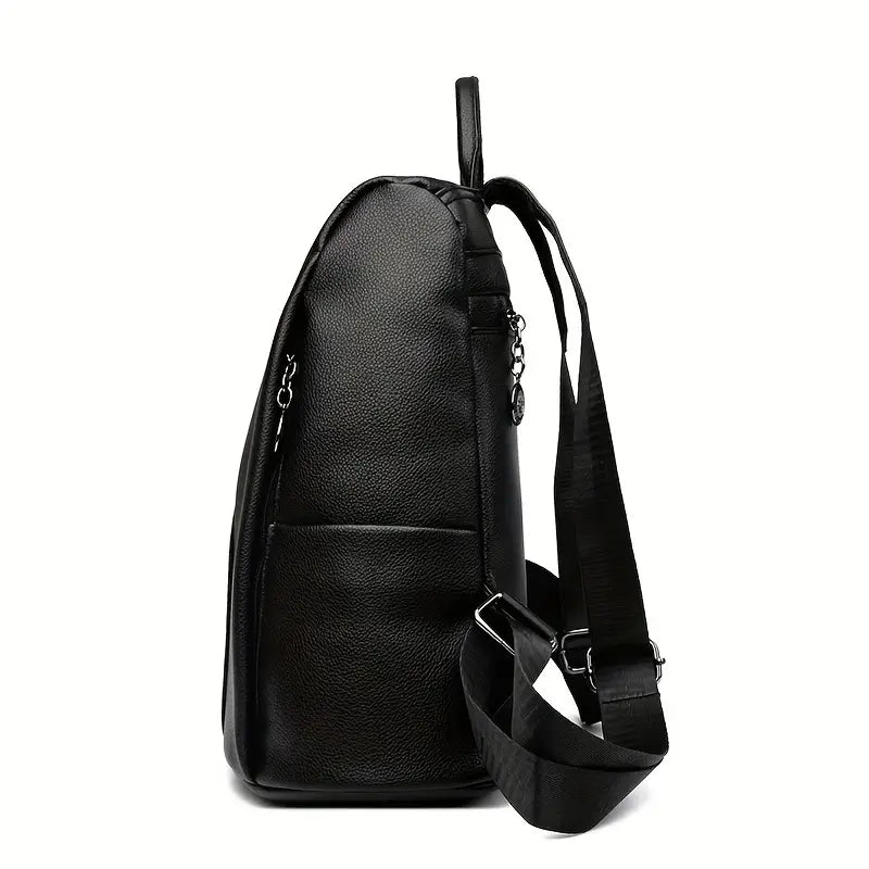 Tourer | Women's Anti-Theft Leather Backpack