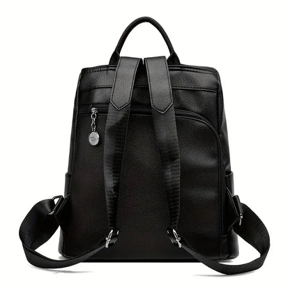 Tourer | Women's Anti-Theft Leather Backpack